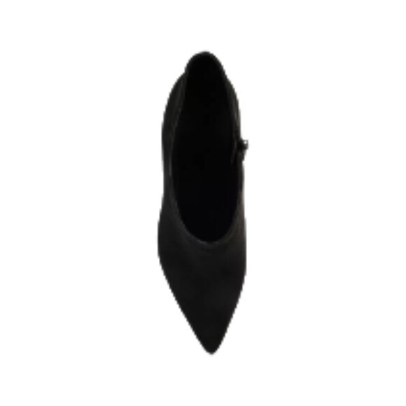 JOURNEE COLLECTION Demmi, Stiletto, Pointed Bootie, Black Faux Suede, 6M, NWT** - Picture 4 of 4